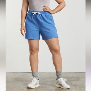 Everlane track long sweatshorts